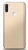 Samsung Galaxy A11 Gold Mat Silikon Klf