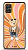 Dafoni Art Samsung Galaxy A71 Bear Effect Klf