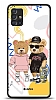 Dafoni Art Samsung Galaxy A71 Fun Couple Teddy Klf