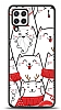 Dafoni Art Samsung Galaxy M22 New Year Cats Klf