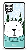 Dafoni Art Samsung Galaxy M22 Snow Bear Klf