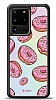 Dafoni Hologram Samsung Galaxy S20 Ultra Pembe Donut Klf