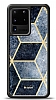 Dafoni Glossy Samsung Galaxy S20 Ultra Simli Mavi Prizma Klf