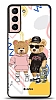 Dafoni Art Samsung Galaxy S21 Plus Fun Couple Teddy Klf