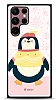 Dafoni Art Samsung Galaxy S22 Ultra 5G Smiling Penguin Klf