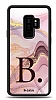 Dafoni Glossy Samsung Galaxy S9 Plus Kiiye zel Harf Purple Effect Klf