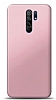 Xiaomi Redmi 9 Rose Gold Mat Silikon Klf