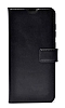 Samsung Galaxy A31 Kapakl Czdanl Siyah Deri Klf