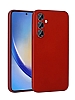 Samsung Galaxy A35 Mat Krmz Silikon Klf