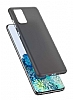 Eiroo Ghost Thin Samsung Galaxy S20 Siyah Ultra nce Rubber Klf