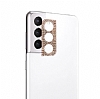 Samsung Galaxy S21 FE 5G Tal Rose Gold Kamera Lensi Koruyucu