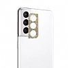 Samsung Galaxy S21 FE 5G Tal Gold Kamera Lensi Koruyucu
