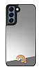 Samsung Galaxy S21 Plus Gkkua Figrl Aynal Silver Rubber Klf