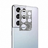 Samsung Galaxy S21 Ultra Tal Silver Kamera Lensi Koruyucu