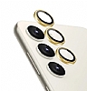 Samsung Galaxy S23 FE Metal Gold Kamera Lens Koruyucu