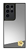 Samsung Galaxy S23 Ultra Yldz Figrl Aynal Silver Rubber Klf