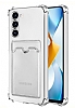 Samsung Galaxy S24 Kartlkl Kamera Korumal effaf Rubber Klf