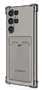 Samsung Galaxy S24 Ultra Kartlkl Kamera Korumal effaf Siyah Rubber Klf