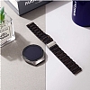 Samsung Galaxy Watch 42 mm effaf Siyah Silikon Kordon - Resim: 5