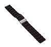 Samsung Galaxy Watch 46 mm effaf Siyah Silikon Kordon