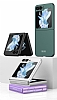Samsung Galaxy Z Flip 5 Siyah Rubber Klf - Resim 7