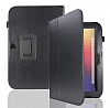 Samsung Google Nexus 10 Standl Siyah Deri Klf - Resim: 1