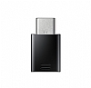 Samsung Orjinal Micro USB Giriini USB Type-C Girie Dntrc Siyah Adaptr