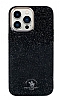 Santa Barbara Aurora Polo Racquet Club iPhone 14 Pro Max Simli Siyah Silikon Klf