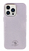 Santa Barbara Aurora Polo Racquet Club iPhone 14 Pro Max Simli Pembe Silikon Klf