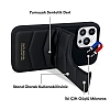 Santa Barbara Clyde Polo Racquet Club iPhone 14 Pro Max Mor Deri Klf - Resim 1