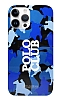 Santa Barbara Orson Polo Racquet Club iPhone 13 Pro Mavi Klf