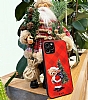 Dafoni Art iPhone 15 Pro Max Santa Bear Klf - Resim 1