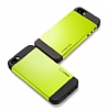Spigen Slim Armor iPhone SE / 5 / 5S Yeil Klf - Resim: 4