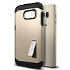 Spigen Tough Armor Samsung Galaxy S7 Edge Gold Klf - Resim 2