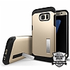 Spigen Tough Armor Samsung Galaxy S7 Edge Gold Klf - Resim 1