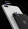 Totu Design iPhone 7 / 8 Siyah Metal Kamera Koruma Yz ve Cam - Resim: 3