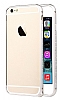 Totu Design iPhone 6 / 6S Dazzling Series Tal Bumper ereve Silver Klf