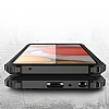 Tough Power Samsung Galaxy A72 / A72 5G Ultra Koruma Siyah Klf - Resim: 4