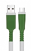 Micro USB Yeil Kablo Koruyucu