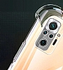 Dafoni Hummer Xiaomi Redmi Note 10 Pro Ultra Koruma Kamera Korumal Silikon Kenarl effaf Klf - Resim 4