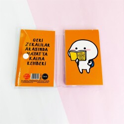 Hayatta Kalma Rehberi PP Mini Çanta Defter - 2