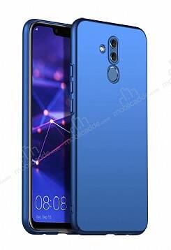 Huawei Mate 20 Lite Mat Lacivert Silikon Kılıf - 1