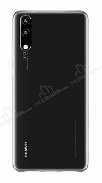 Huawei P20 Pro Ultra İnce Şeffaf Silikon Kılıf - 1