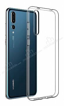 Huawei P30 Ultra İnce Şeffaf Silikon Kılıf - 1