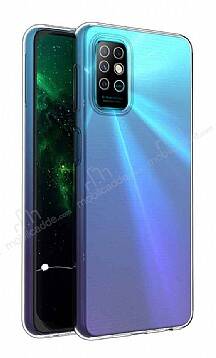 Infinix Note 8 Kamera Korumalı Ultra İnce Şeffaf Silikon Kılıf - 1