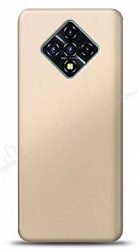 Infinix Zero 8 Gold Mat Silikon Kılıf - 1