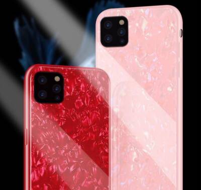 iPhone 11 Pro Granit Desenli Mavi Rubber Kılıf - 2