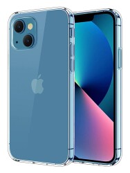 iPhone 13 Mini Ultra İnce Şeffaf Silikon Kılıf - 1