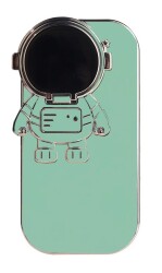 iPhone 14 Astronot Kamera Korumalı Standlı Silikon Kılıf - 19