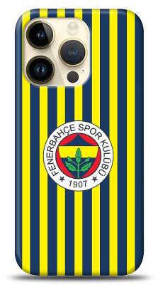 iPhone 14 Pro Fenerbahçe Çubuklu Logolu Lisanslı Kılıf - 1